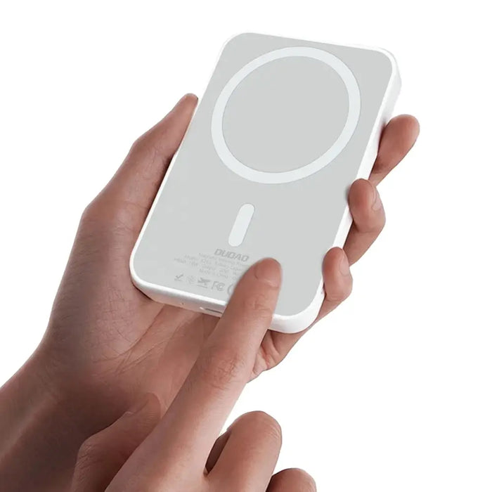 Powerbank Dudao K26 10000mAh 20W USB-A / USB-C / MagSafe - white - Powerbanks<<<HurtelXML