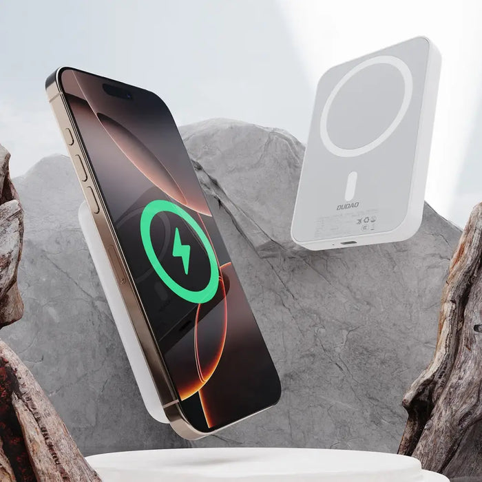 Powerbank Dudao K26 10000mAh 20W USB-A / USB-C / MagSafe - white - Powerbanks<<<HurtelXML