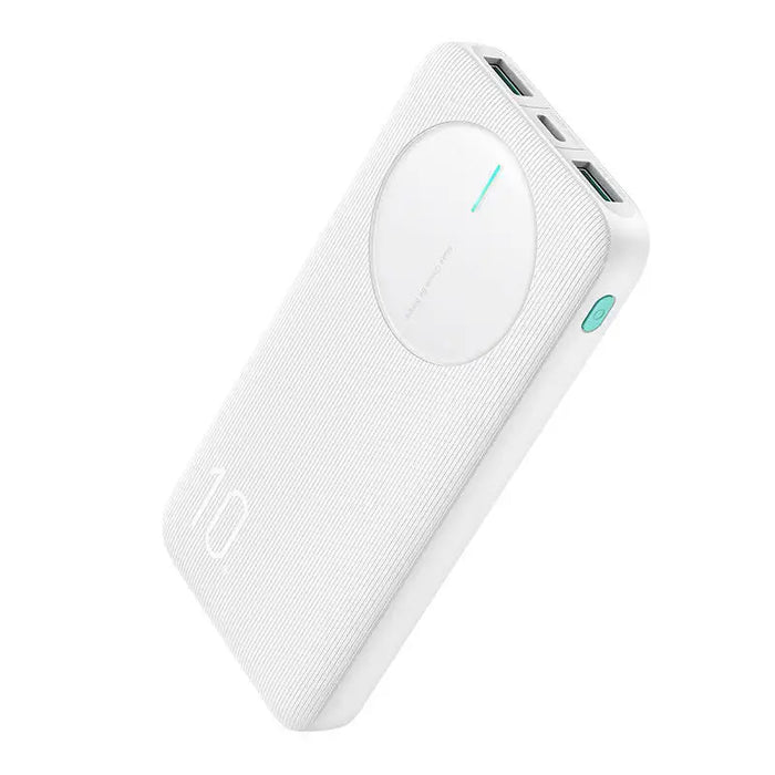 Powerbank Joyroom JR-PBF12 10000mAh 2.4A 2x USB-A 1x USB-C - white - Powerbanks<<<GSM