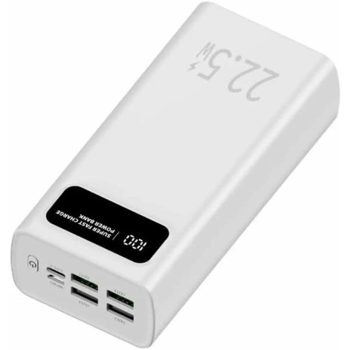 Powerbank LEOTEC LEPOW30W22W White 30000 mAh - Електроника Телефони и таблети<<<Компютри| Електроника<<<BigBuy&&&Power