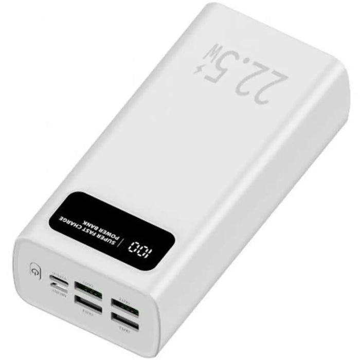 Powerbank LEOTEC LEPOW30W22W White 30000 mAh - Електроника Телефони и таблети<<<Компютри| Електроника<<<BigBuy&&&Power