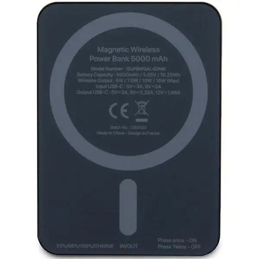 Powerbank Mercedes Stars Pattern MagSafe 15W 5000mAh - black - Cell phone cases and covers<<<HurtelXML