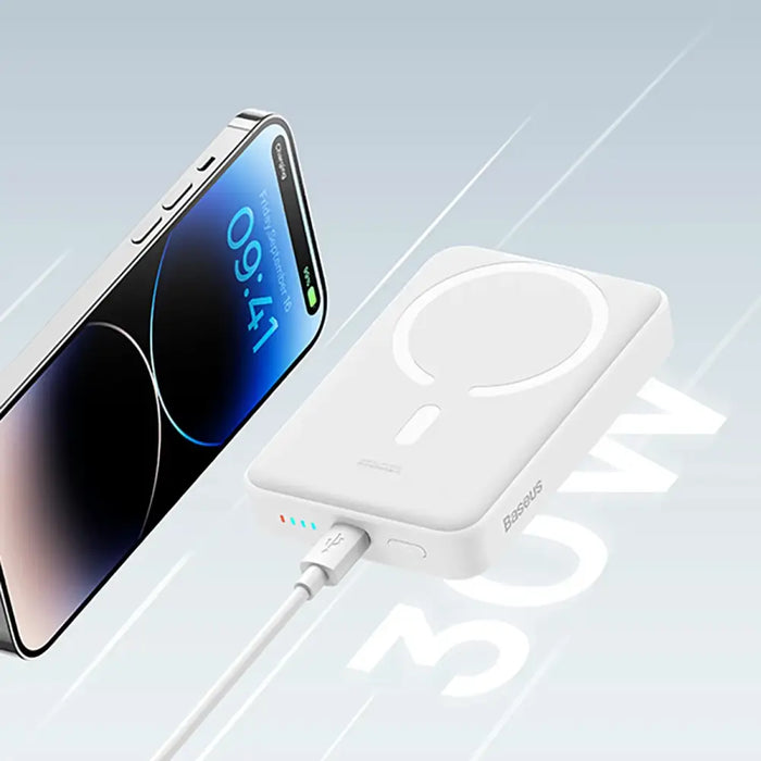 Powerbank mini Baseus 10000mAh USB-C 30W White