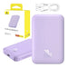 Powerbank mini Baseus 6000 mAh 20W (purple) - Powerbanks<<<Energy<<<InnproXML&&&Power Bank<<<Електроника Телефони и
