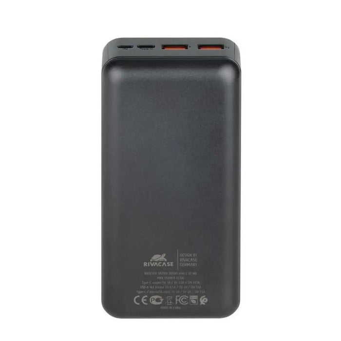 Powerbank Rivacase VA2103 Black 30000 mAh - Електроника Телефони и таблети<<<Компютри| Електроника<<<BigBuy&&&Power