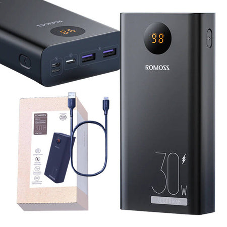 Powerbank Romoss PEA30 30000mAh (black) - Powerbanks<<<Energy<<<InnproXML