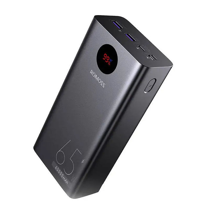 Powerbank Romoss PEA40 Pro 40000mAh 65W (black) - Powerbanks<<<Energy<<<InnproXML