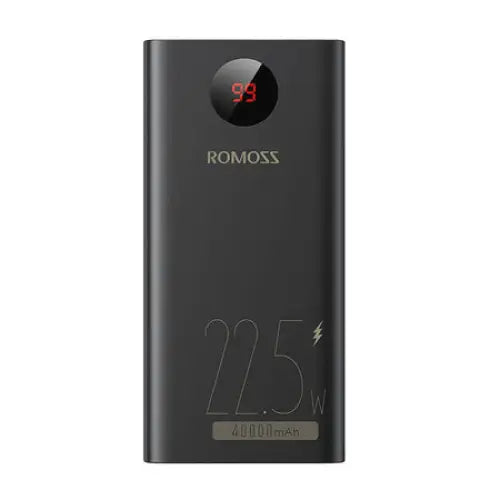 Powerbank Romoss PEA40PF 40000mAh 22.5W (black) - Powerbanks<<<Energy<<<InnproXML