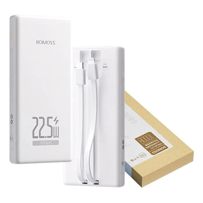 Powerbank Romoss PRC10 10000mAh 22.5W (white) - Powerbanks<<<Energy<<<InnproXML