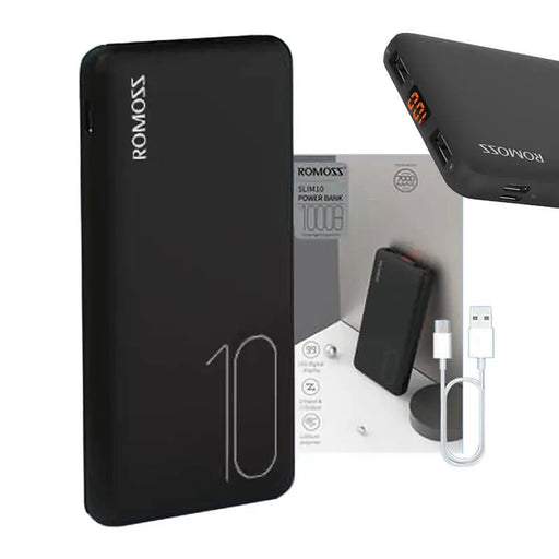 Powerbank Romoss PSP10 10000mAh (black) - Powerbanks<<<Energy<<<InnproXML