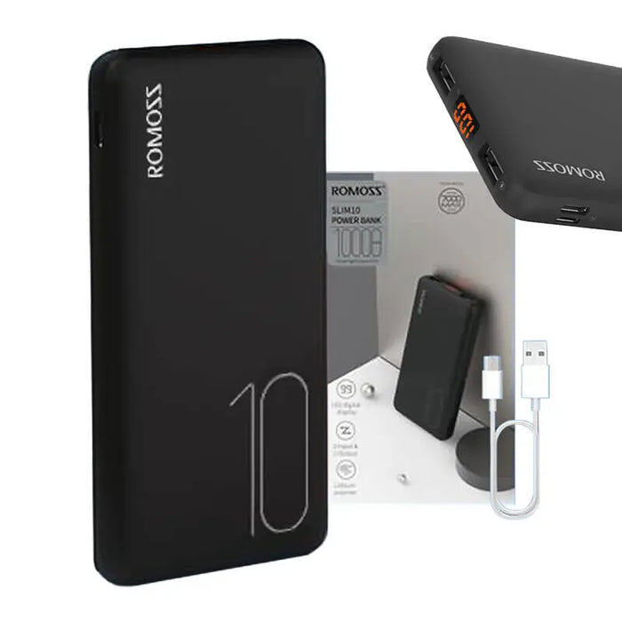Powerbank Romoss PSP10 10000mAh (black) - Powerbanks<<<Energy<<<InnproXML