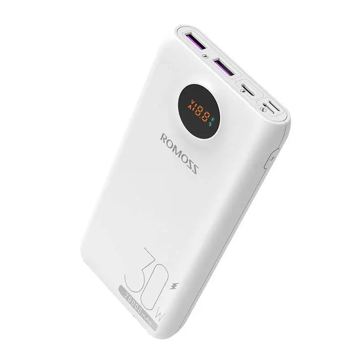 Powerbank Romoss SW20S Pro 20000mAh 30W (white) - Powerbanks<<<Energy<<<InnproXML