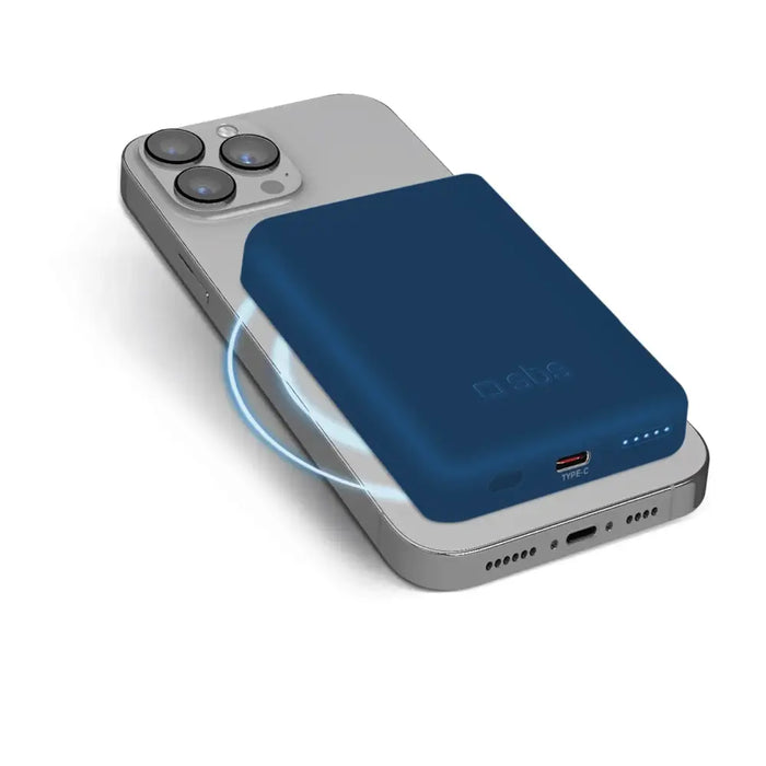 Powerbank SBS TEBB5000MAG1CB 5000 mAh compatible with MagSafe - blue - Powerbanks<<<HurtelXML
