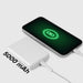 Powerbank SBS TEBB5000MAG1CW 5000 mAh USB-C MagSafe compatible - white - Powerbanks<<<HurtelXML