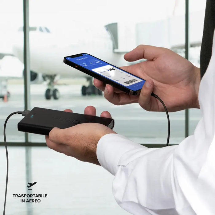 Powerbank SBS TTBB10000FASTPD20K 10000 mAh 20W with Power Delivery - black - Powerbanks<<<HurtelXML