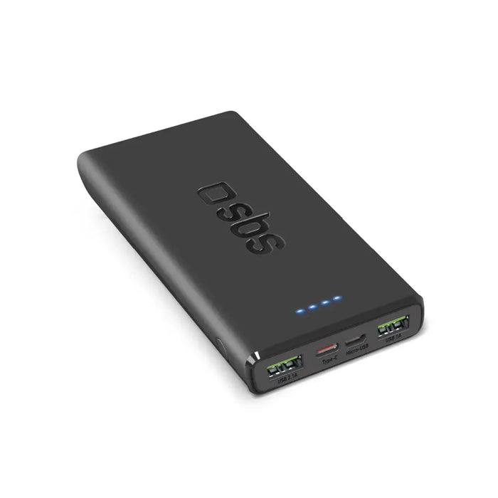 Powerbank SBS TTBB10000FASTPD20K 10000 mAh 20W with Power Delivery - black - Powerbanks<<<HurtelXML