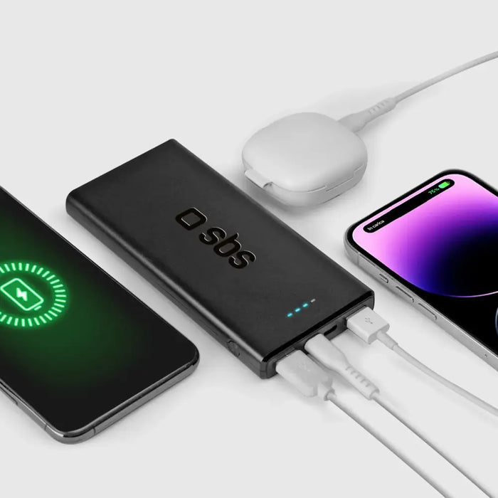 Powerbank SBS TTBB10000FASTPD20K 10000 mAh 20W with Power Delivery - black - Powerbanks<<<HurtelXML