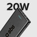 Powerbank SBS TTBB10000FASTPD20K 10000 mAh 20W with Power Delivery - black - Powerbanks<<<HurtelXML