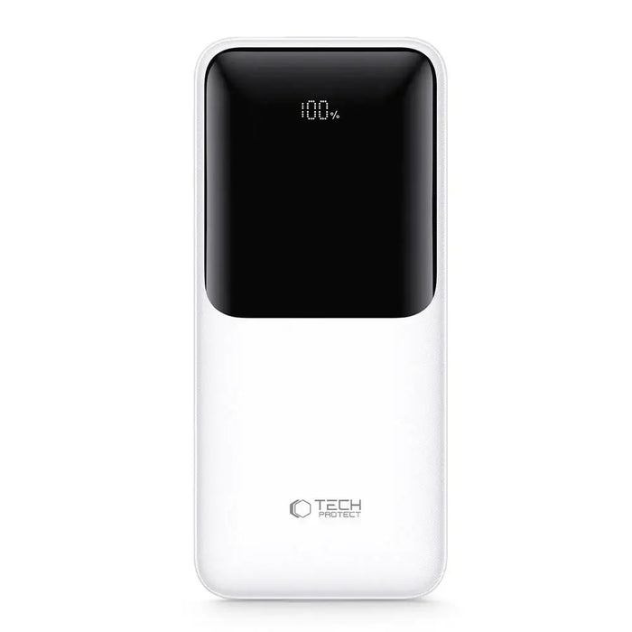 Powerbank Tech-Protect PB03 30000mAh 22.5W - white - Powerbanks<<<HurtelXML