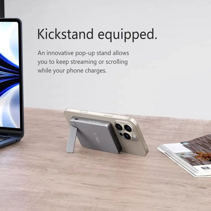 Powerbank Tech-Protect PB14 LifeMag MagSafe 5000 mAh - gray - Powerbanks<<<HurtelXML