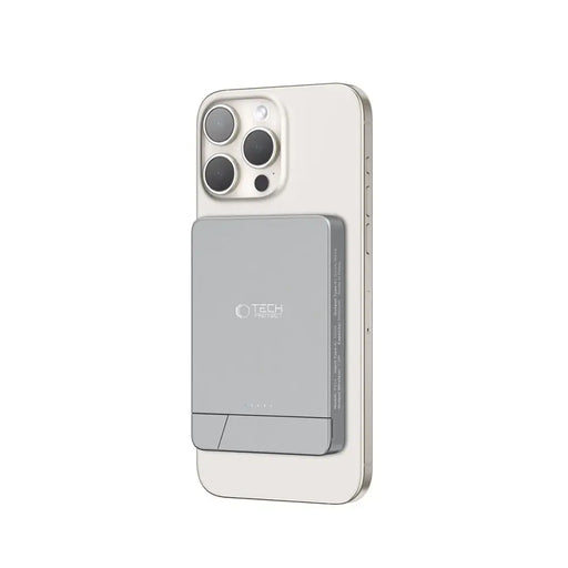 Powerbank Tech-Protect PB14 LifeMag MagSafe 5000 mAh - gray - Powerbanks<<<HurtelXML