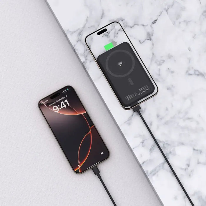 Powerbank Tech-Protect PB24 LifeMag QI2 MagSafe 10000 mAh - black - Powerbanks<<<HurtelXML