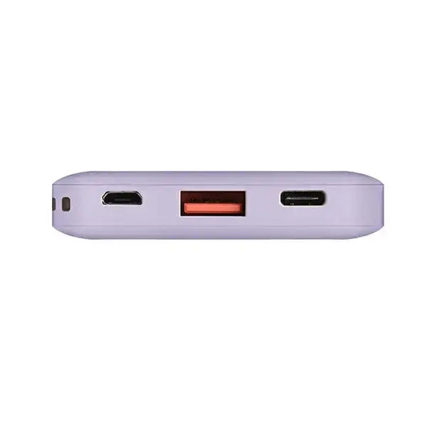 Powerbank Uniq Fuele mini 8000mAh USB-C 18W PD Fast charge - lavender - Powerbanks<<<HurtelXML