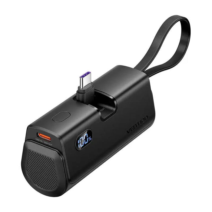 Powerbank Vention LED display 4800mAh 22.5W FHQB0 (black) - Powerbanks<<<GSM Accessories<<<InnproXML&&&Компютър Мрежи и