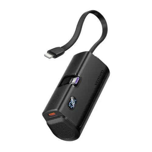 Powerbank Vention LED display 4800mAh 22.5W FHQB0 (black) - Powerbanks<<<GSM Accessories<<<InnproXML&&&Компютър Мрежи и