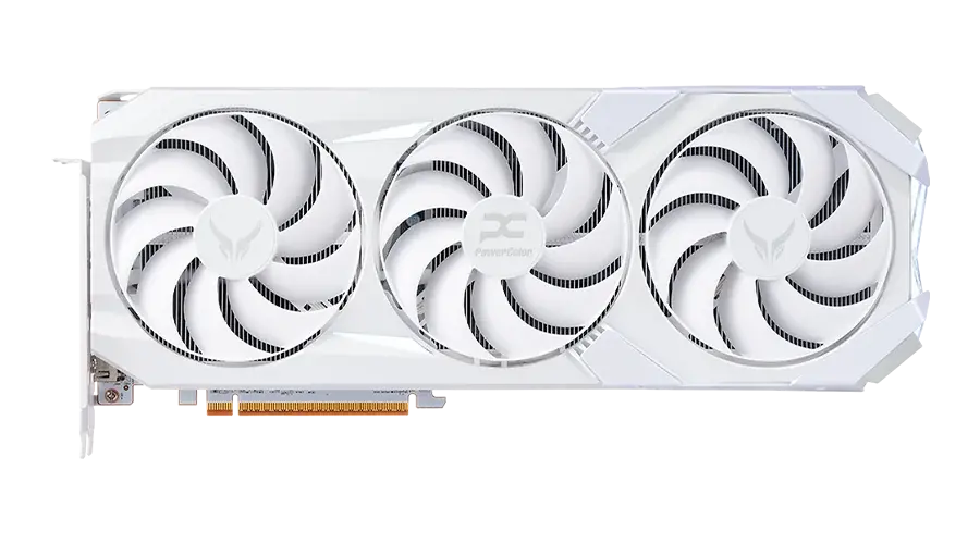 Video card PowerColor Radeon RX 9070 XT Red Devil Spectral White 16GB GDDR6