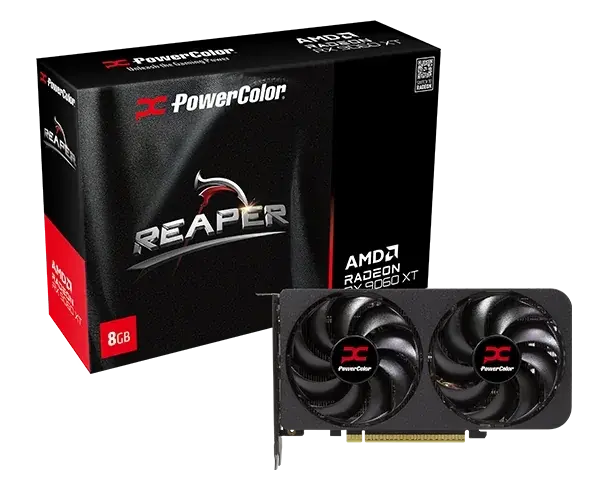 Video card PowerColor RADEON RX 9060 XT Reaper 8GB GDDR6