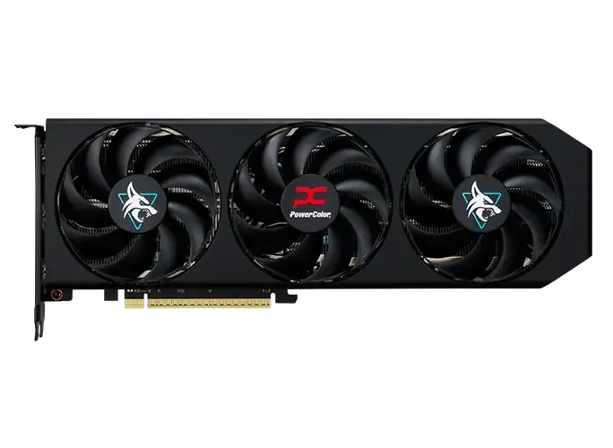 Video card PowerColor RADEON RX 9060 XT Hellhound OC 8GB GDDR6