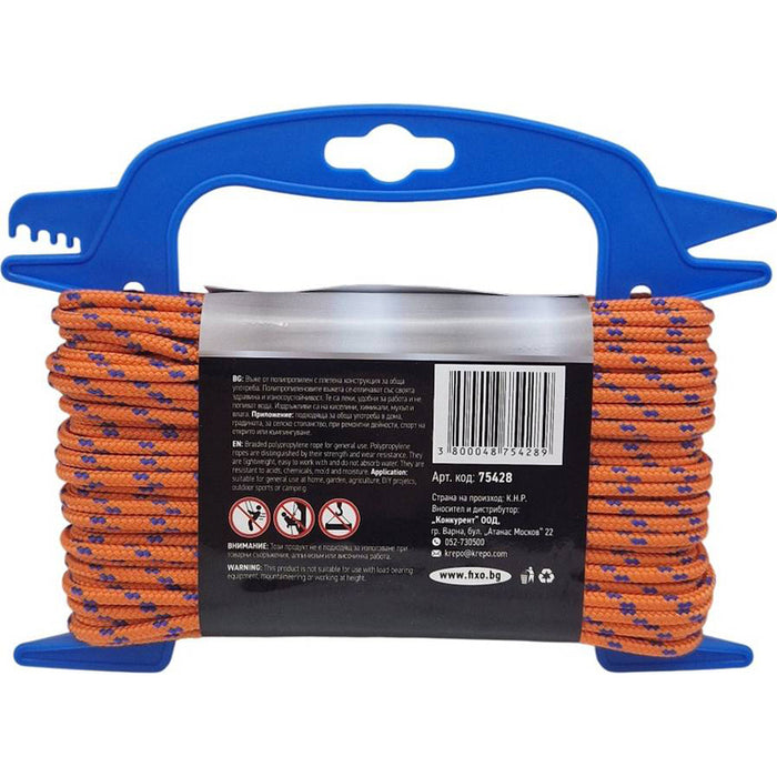 ROPE WIDE HOLDER POWERCORD 4 MM 20 M ORANGE