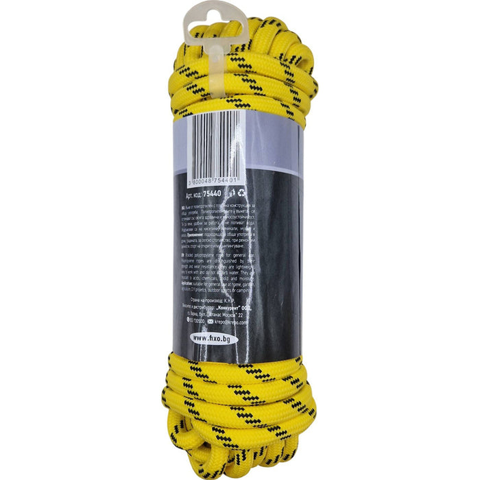 UNIVERSAL POWERCORD ROPE 10 MM 15 M YELLOW