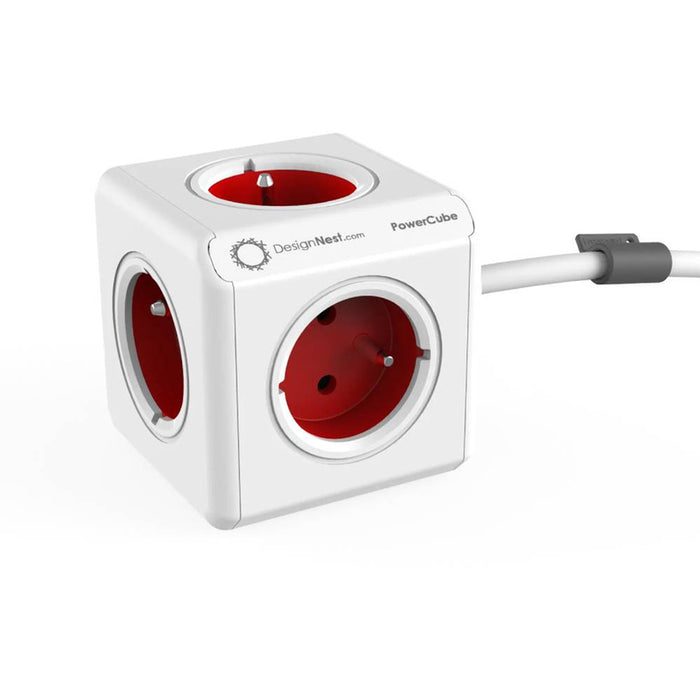 Power strip DESIGNNEST PC 1300RD 5 GN.