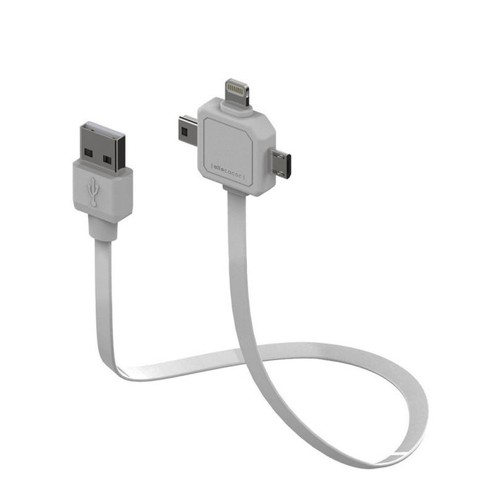 Cable Allocacoc USB-LIGHTNING/MINI/MICRO USB 9002