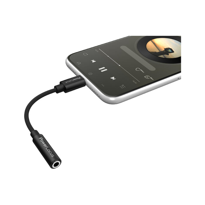 Cable POWERLOCUS 3.5MM AUX-USB-C