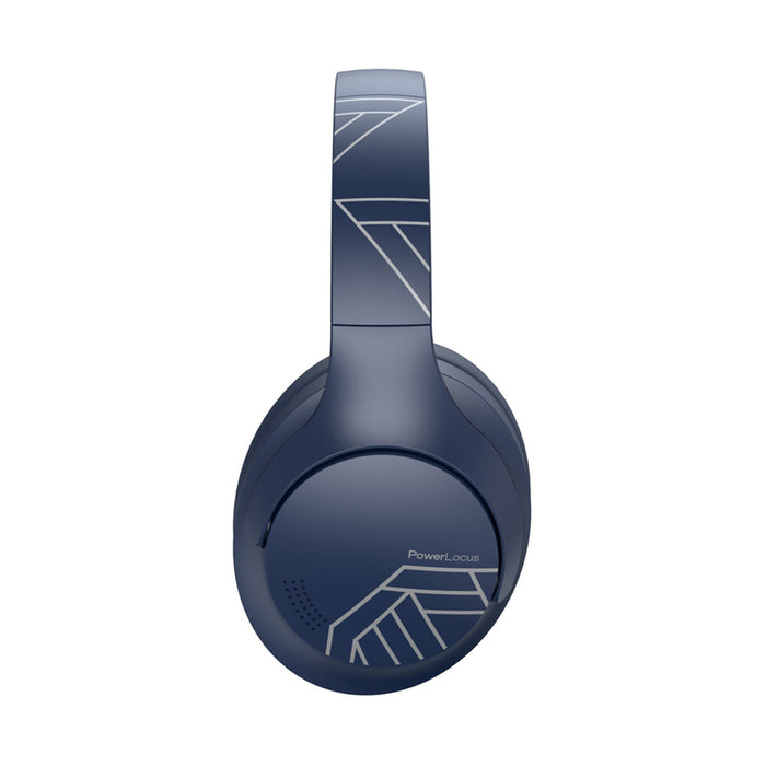 POWERLOCUS P3 BLUE stereo headphones