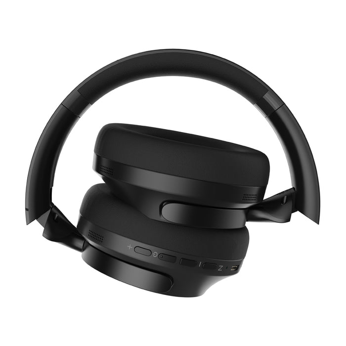 POWERLOCUS MOONFLY HYBRID BLACK stereo headphones