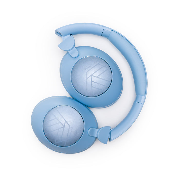 POWERLOCUS ORION LIGHT BLUE stereo headphones