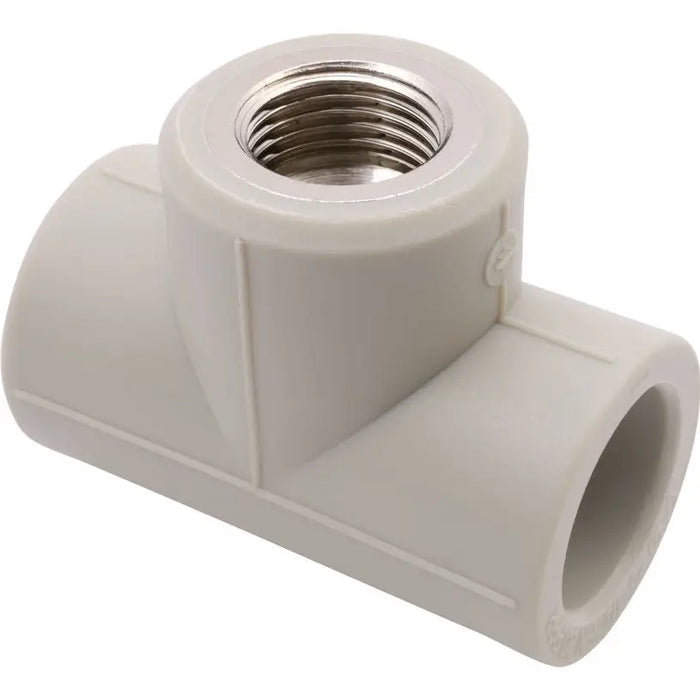 PPR TEE F20 X 1/2 X F20 FV PLAST - ВИК тръби и фитинги<<<Отопление Охлаждане и Вик<<<Praktiker&&&ВИК тръби и