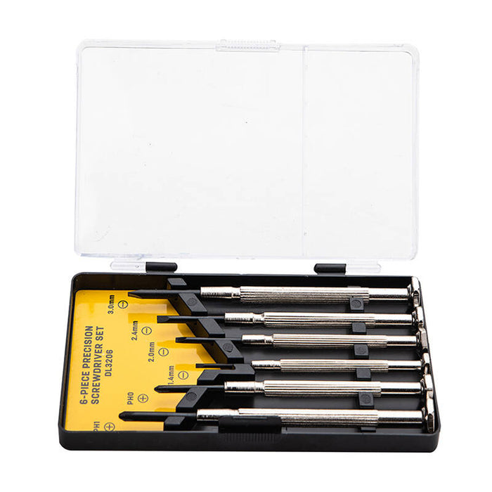 Precision Screwdriver set 6 pcs Deli Tools EDL3206 - Screwdrivers<<<Tools<<<InnproXML