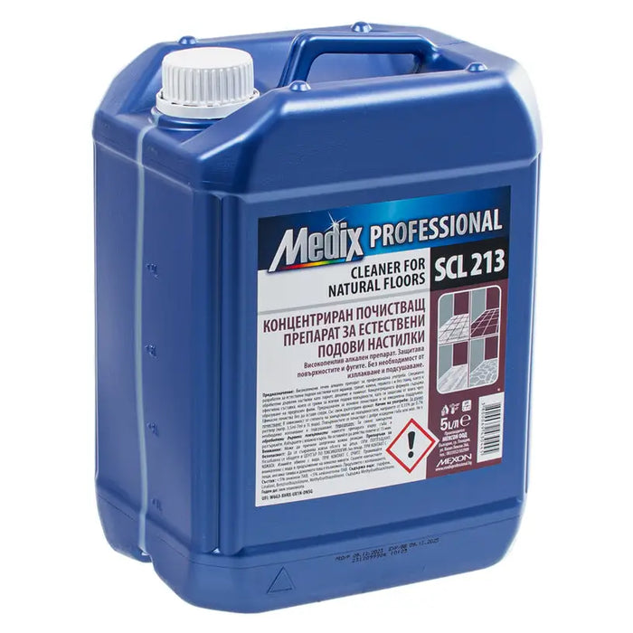 PREPARATION FOR PARQUET AND LAMINATE 5 L SCL 213 MEDIX PROFESSIONAL - Почистващи препарати<<<Домашни