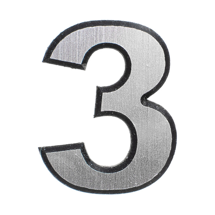 SELF-ADHESIVE NUMBER "3" 4 CM PREVENTA