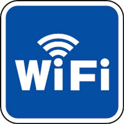 STICKER 12 X 12 CM PREVENTA "WIRELESS CONNECTION"