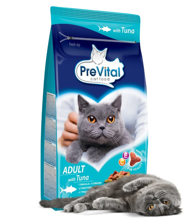 PREVITAL Adult Tuna - dry cat food - 1,4kg