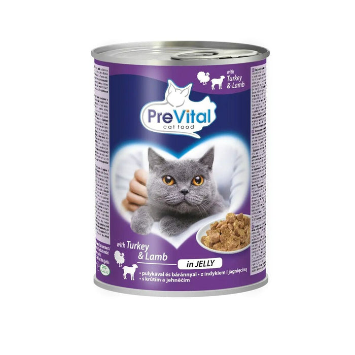 Cat food Prevital 415 g Turkey Lamb
