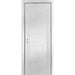 PRIMERED DOOR WITH CASE MODULATO TROYA 70X200X7 CM. RIGHT - Врати<<<Врати и обков<<<Строителни