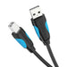 Printer Cable USB 2.0 A do USB-B Vention VAS-A16-B1000 10m Black - USB cables<<<Cables<<<IT Accessories<<<InnproXML