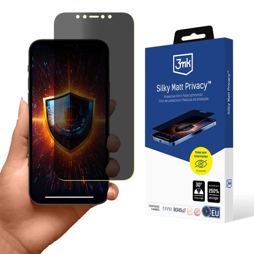 Privacy film matte 3mk Silky Matt Privacy for iPhone 12 / 12 Pro - *Kategoria tymczasowa<<<HurtelXML